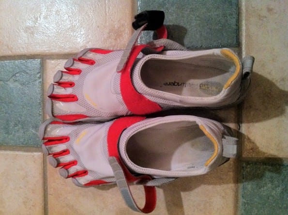 weight loss in Vibram FiveFingers