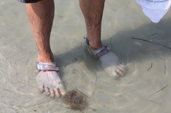FiveFingers as water shoes