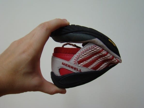 bend pace gloves in half easily